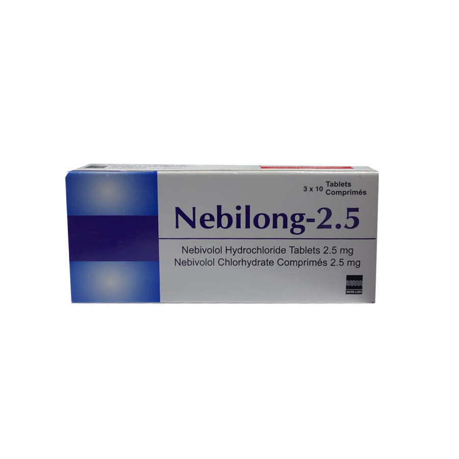 Nebilong 2.5Mg Tablets 30'S
