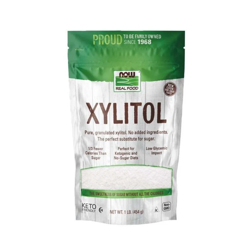 Now Xylitol Natural Sweetener 454g