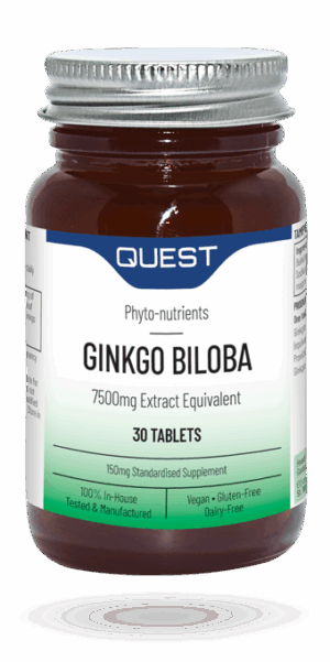 Quest Ginko Biloba Extract Tablets