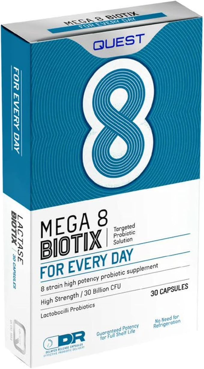 Quest Mega 8 Biotix Capsules 30's