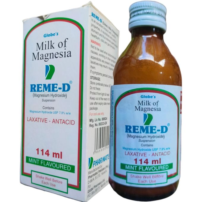 Reme D (Milk Of Magnesia)114Ml