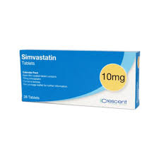 Simvastatin 10mg tablets 28's