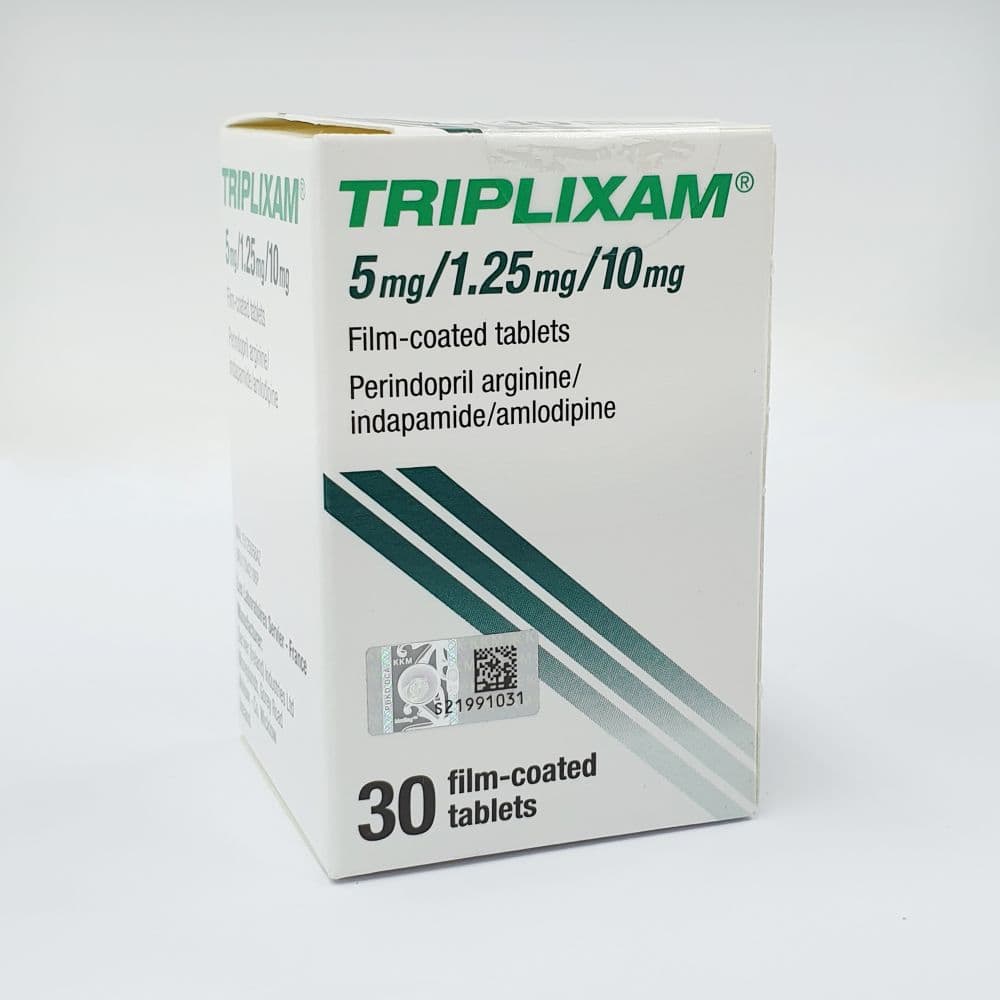 Triplixam 5/1.25/10Mg Tabs 30's