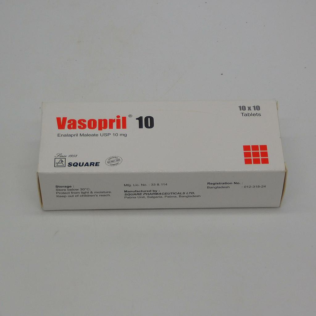 Vasopril 10Mg Tablets 100'S