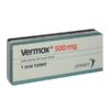 Vermox Tablets 500Mg 1'S