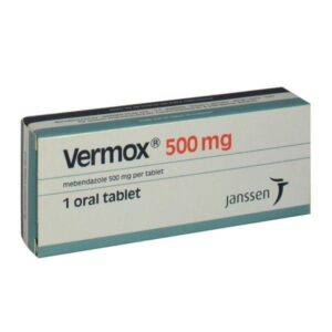 Vermox Tablets 500Mg 1'S