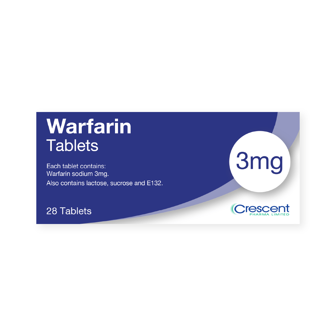 Warfarin 3mg Tabs 28's