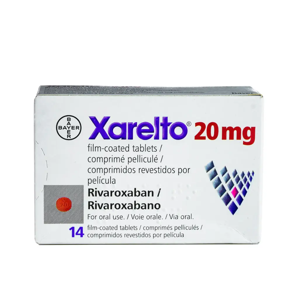 XARELTO 20mg tablets 14's
