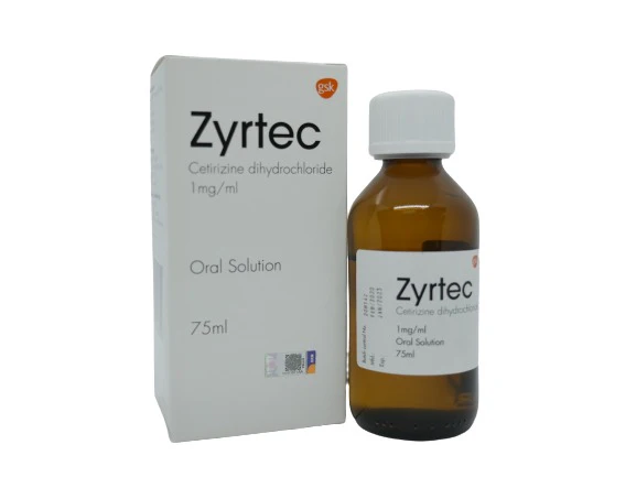 Zyrtec 1Mg/Ml Solution 75Ml