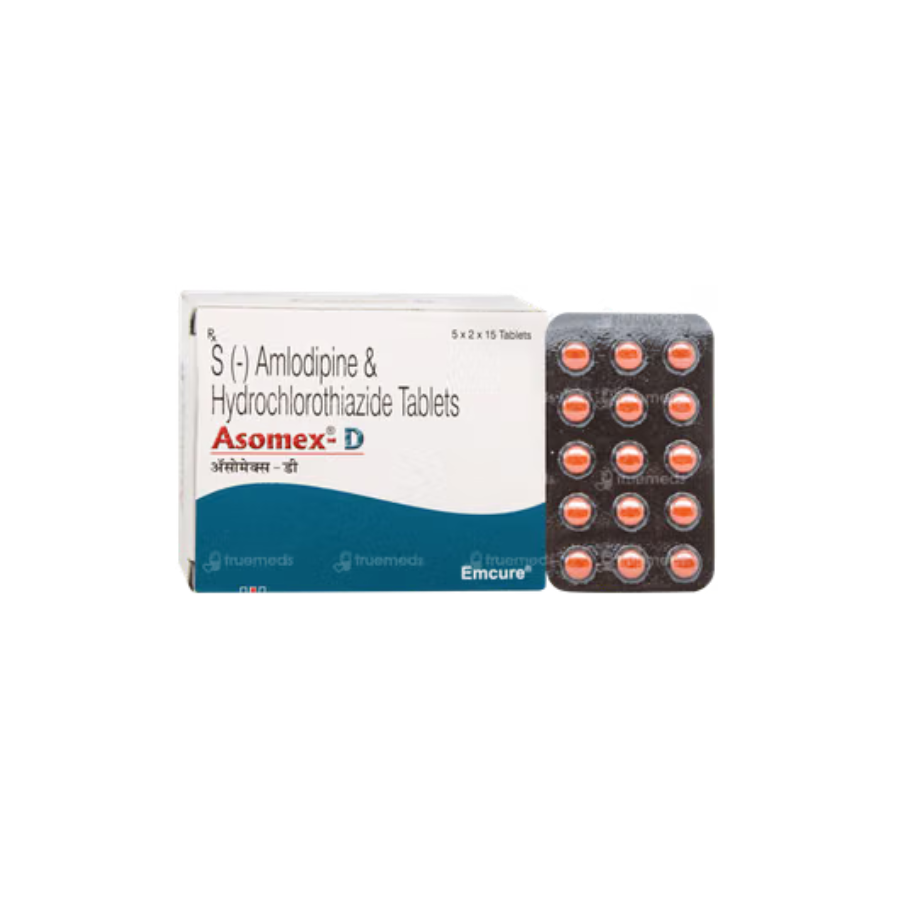 Asomex D 2.5mg Tablets 30's