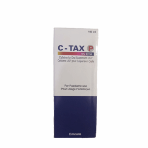 C-Tax (Cefixime) 50Mg/5Ml Dry Syrup 100Ml