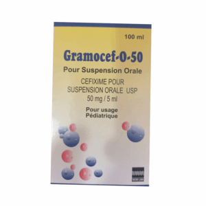 Gramocef 50mg/5ml Suspension 100ml