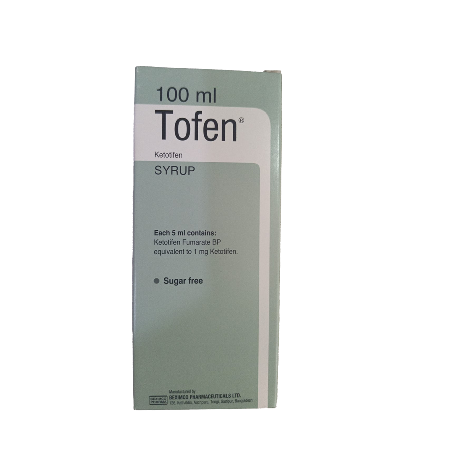 Tofen Syrup 100Ml