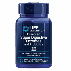 Life Extension Enhance Super Digestive Enzymes & Probiotics 60'S Vaps