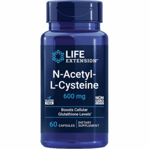 Life Extension N-Acetyl L-Cystein 600Mg 60 Capsules