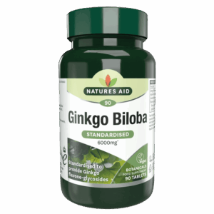 Natures Aid Ginko Biloba 120Mg 90'S