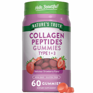 Natures Truth Collagen Peptides Type 1+3 Gummies 60'S