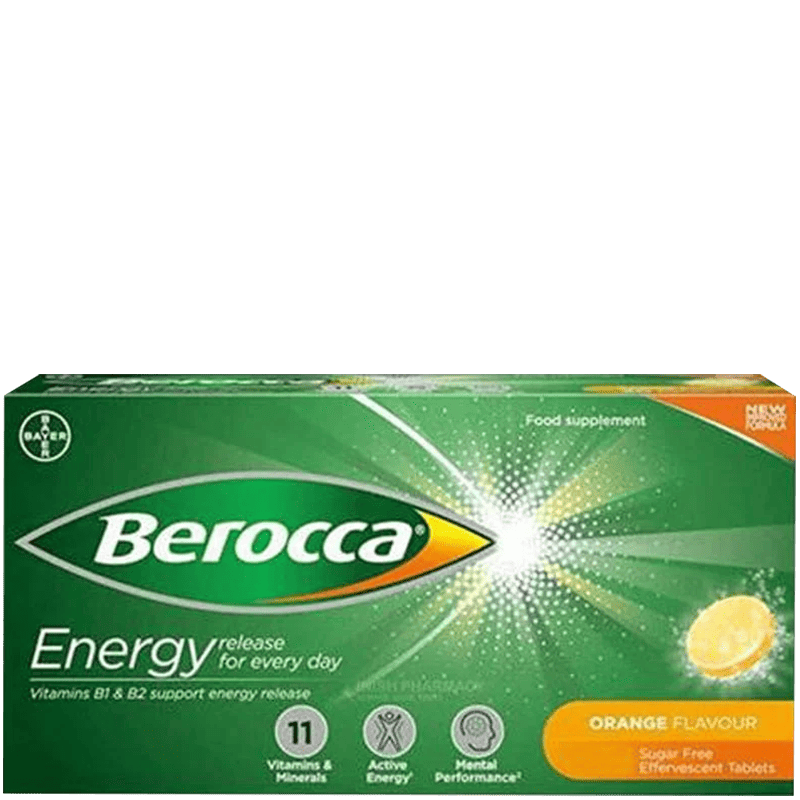Berocca Effervescent(Orange) Tablets 30'S