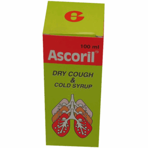Ascoril Dry Cough Syrup 100Ml