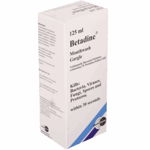 Betadine Mouth Wash 125Ml