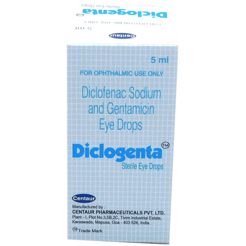 Diclogenta EyeEar Drops 5mL