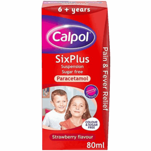 Calpol 6+ S/F 80Ml
