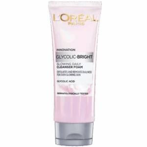 Loreal Paris Glycolic Bright Face Cleanser Foam 100Ml