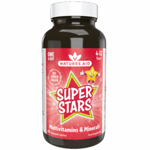 Natures Aid Super Star Multivitamin $Minerals Tablets 60'S