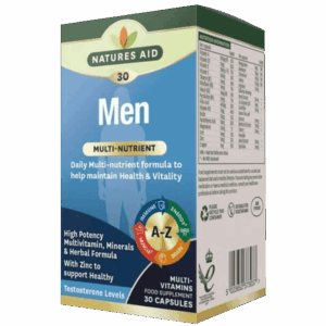 Natures Aid Men's Multivitamin $Minerals Complex 30'S
