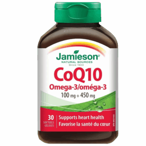 JAMIESON COQ10 +OMEGA-3 SOFTGEL 30`S