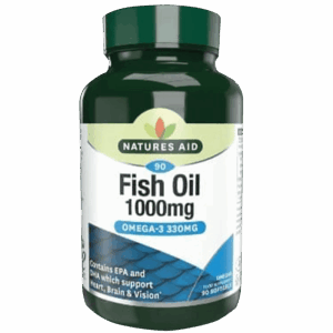 Natures Aid Fish Oil 1000Mg (Omega 3) 90'S