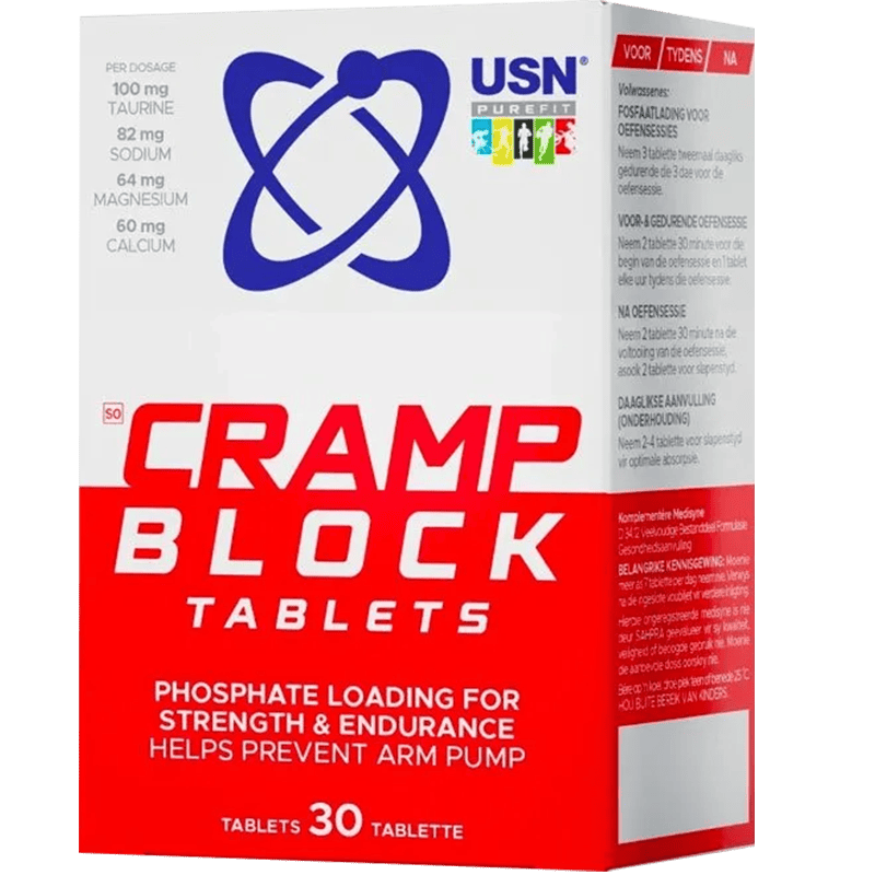 USN Purefit Power & Cramp Block 30's