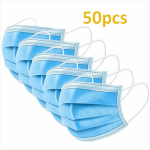 Disposable Face Masks 3 Ply 50`S