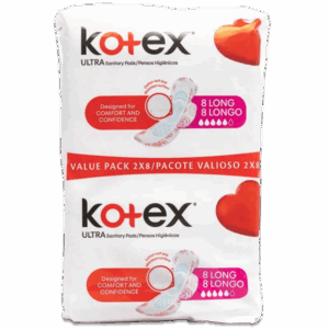 Kotex Ultra Thin Super Pads Duos 16S
