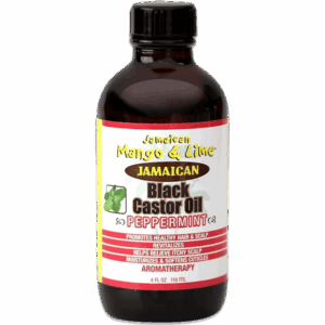 Jamaican Black Castor Oil Peppermint 4 Oz