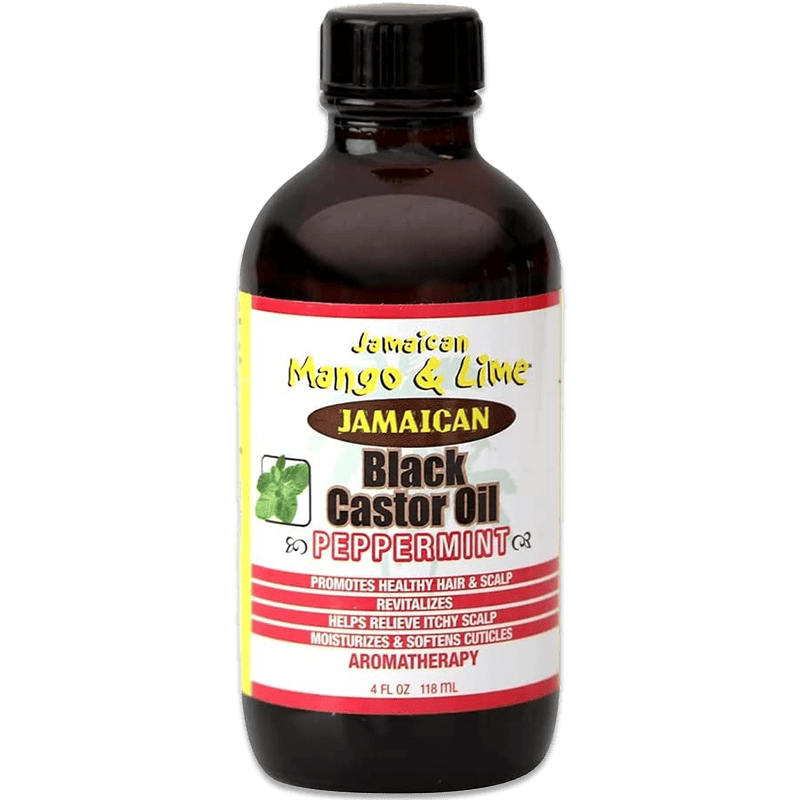 Jamaican Black Castor Oil Peppermint 4 Oz