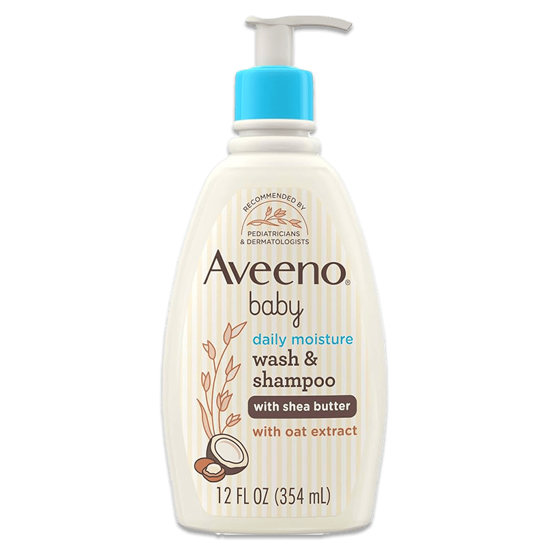 Aveeno Baby Daily Moist Wash&Shamp Shea Butt 354Ml