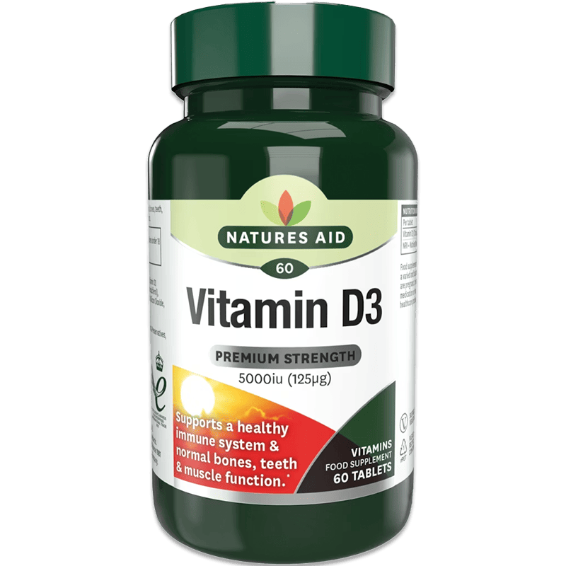 Natures Aid Vitamin D3 60'S