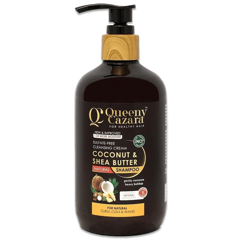Queen Cazara Coconut & Shea Butter Shampoo 350Ml